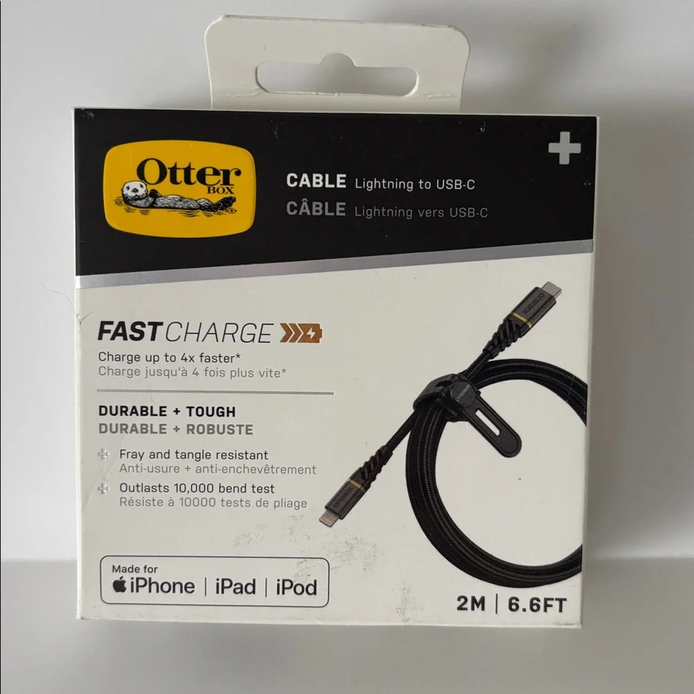OtterBox Lightning to USB-C Cable in Black
